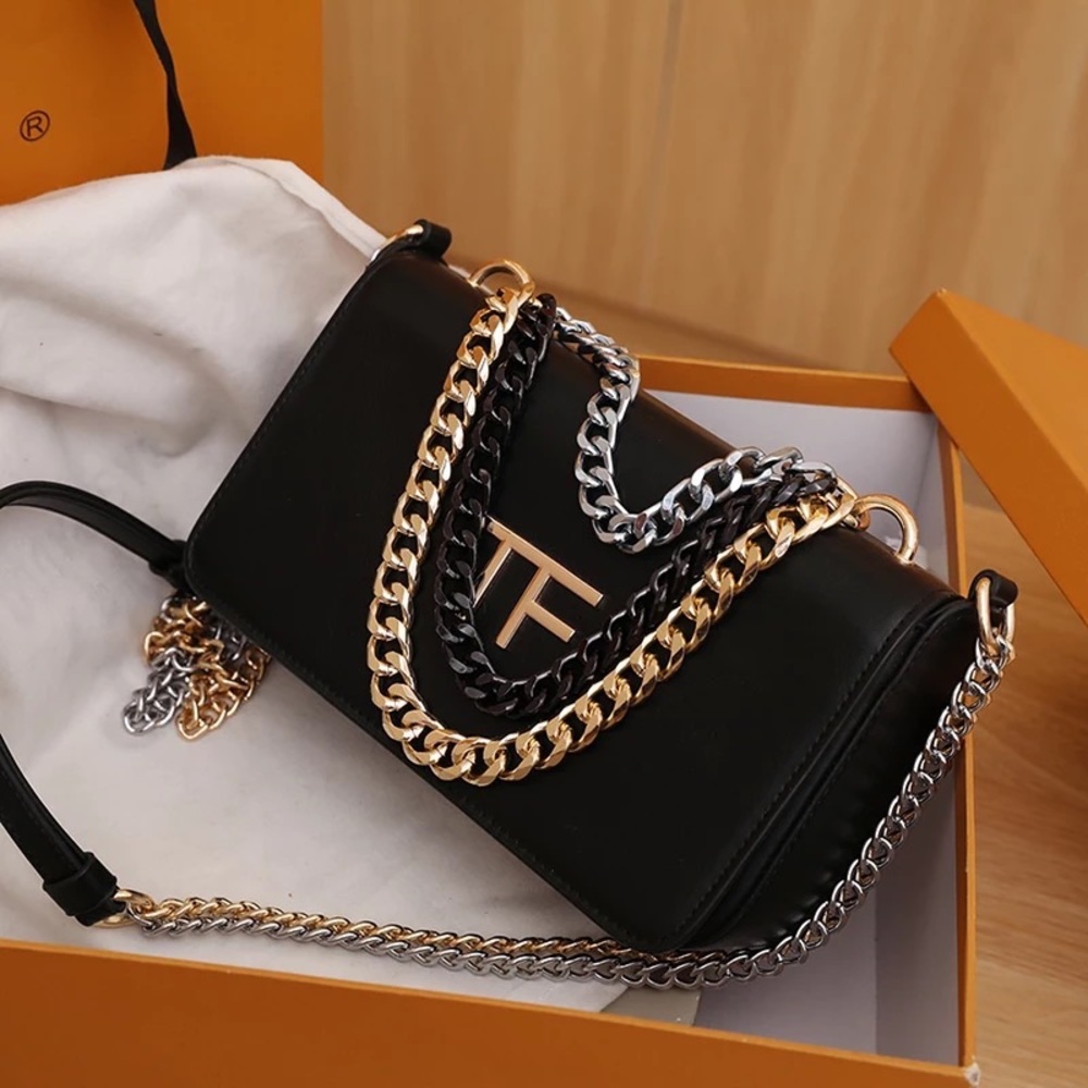 High Quality Fashion Leather Small Square Bag Luxury Brand New Solid